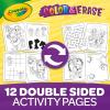 imageCrayola Paw Patrol Sticker Activity Pad 12 Paw Patrol Coloring Pages 100 Stickers Travel Activity Toddler Stocking Stuffer ampamp Gifts
