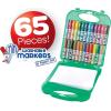 imageCrayola Pip Squeaks Marker Set 65ct Mini Washable Markers for Kids Markers for Coloring Books Kids Travel Activity Holiday Gift 4Pip Squeak Markers