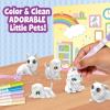 imageCrayola Scribble Scrubbie Baby Pets Nursery Baby Animal Toys for Toddlers ampamp Kids Gift for Girls ampamp Boys Ages 3 4 5Baby Pets