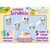 imageCrayola Scribble Scrubbie Baby Pets Nursery Baby Animal Toys for Toddlers ampamp Kids Gift for Girls ampamp Boys Ages 3 4 5Baby Pets