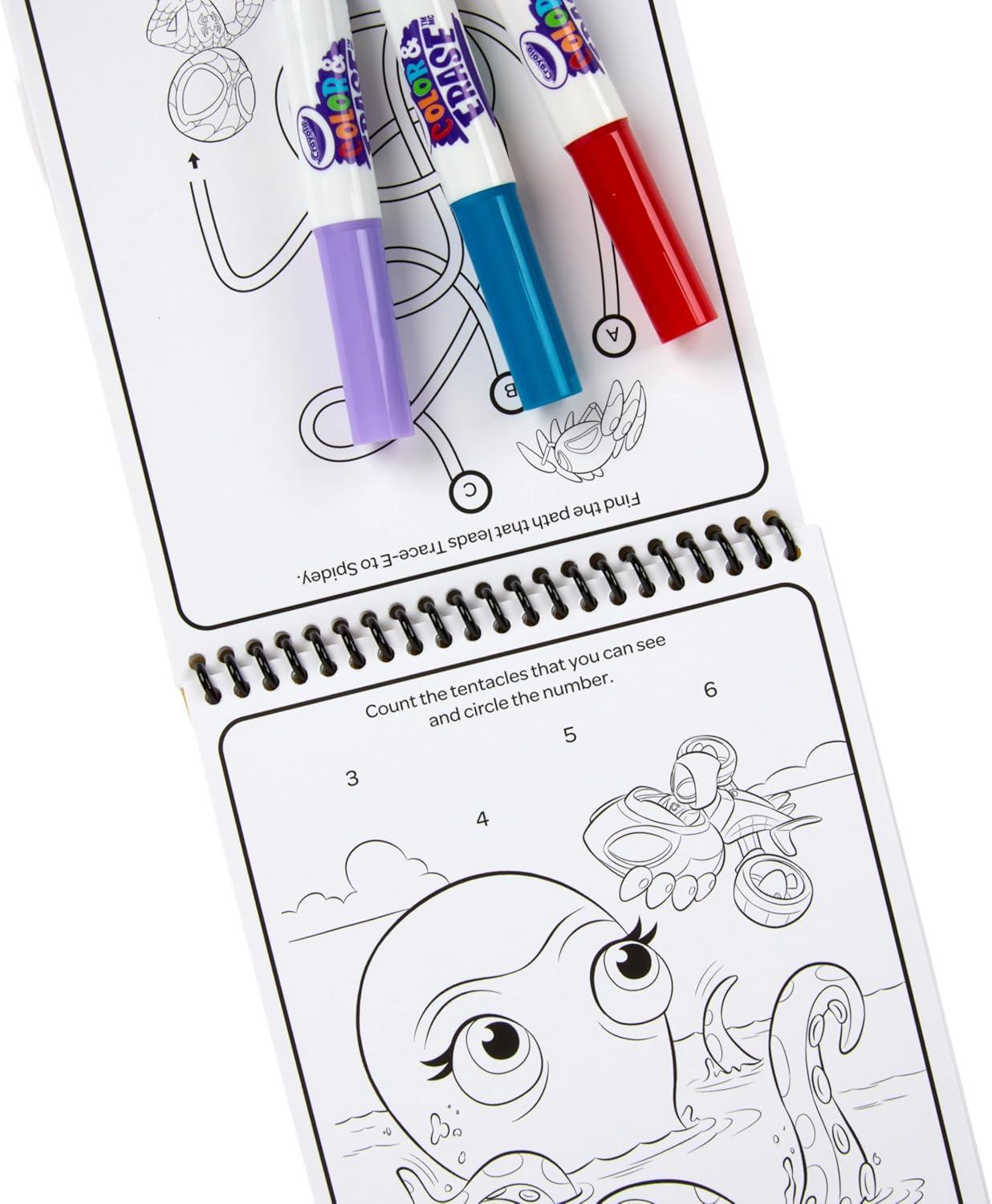 image:imageCrayola Color Wonder Spidey and His Amazing Friends Coloring Kit Neon Art Supplies Mess Free Coloring Set for Toddlers Spiderman Gift for Kids Ages 3Reusable Activity Pad