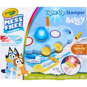 image:imageCrayola Bluey Color Wonder Magic Light Brush Mess Free Painting Station for Kids Essential Easter Basket Stuffers amp Gifts Toddler Bluey Toys amp Activities Ages 3Bluey Color Wonder Stamper