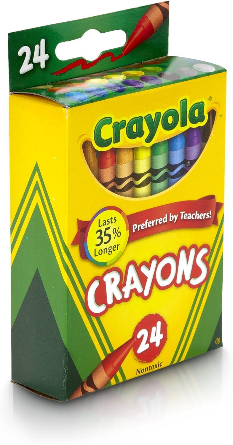 image:imageCrayola Back To School Supplies Grades 35 Ages 7 8 9 10 Contains 24 Crayons 10 Washable Broad Line Markers and 12 Colored Pencils Amazon Exclusive