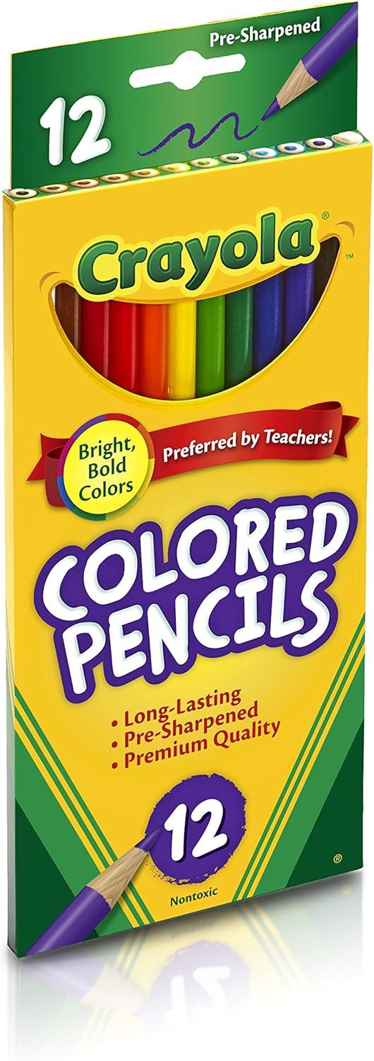 image:imageCrayola Back To School Supplies Grades 35 Ages 7 8 9 10 Contains 24 Crayons 10 Washable Broad Line Markers and 12 Colored Pencils Amazon Exclusive