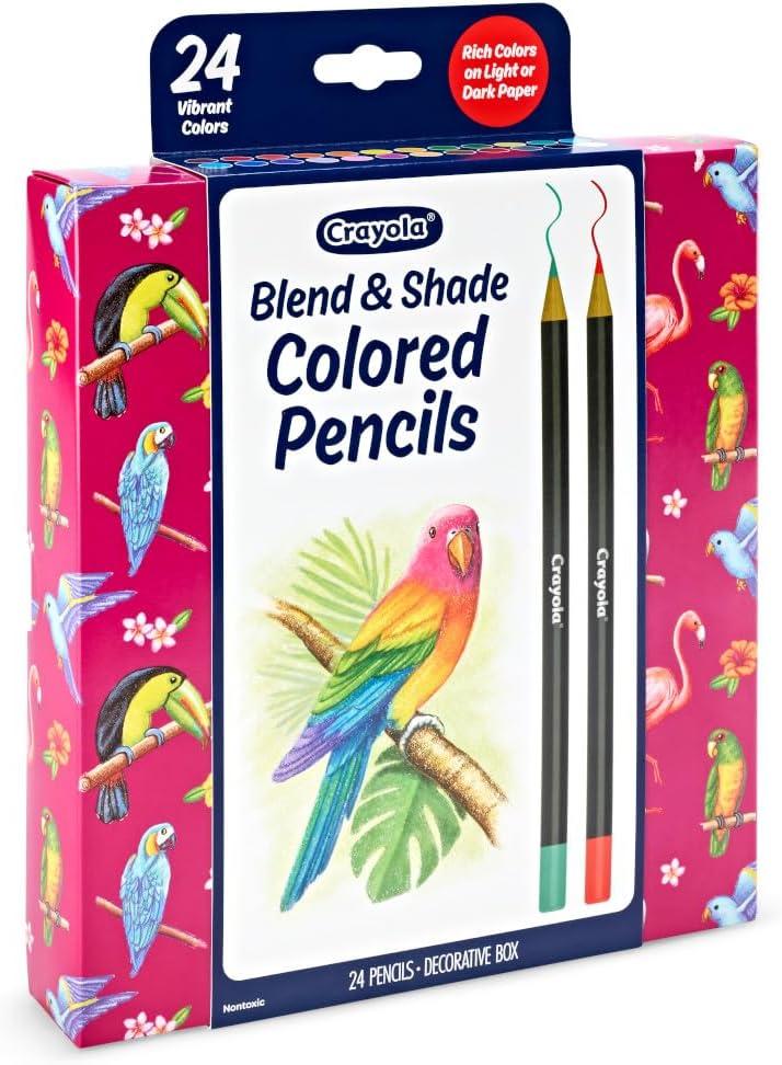 image:imageCrayola Gel Ink Pen Marker Set 14 Matte amp Glitter Pens Gel Pens for Coloring Fine Point Gift for Kids amp Teens Ages 4Blend  Shade