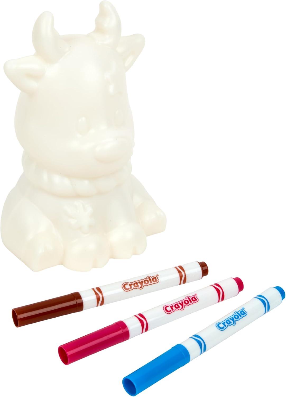 image:imageCrayola Light Ups Reindeer Recolorable Light Up Toy for Kids Reindeer Decor Glow in the Dark Holiday Gift for Kids Ages 4Reindeer