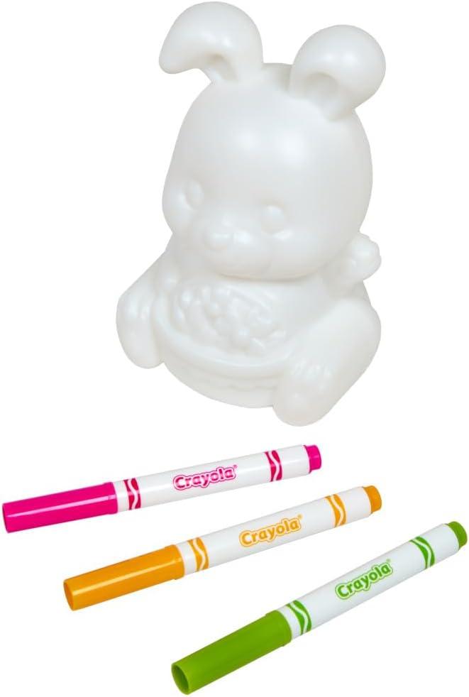 image:imageCrayola LightUps  Chick Recolorable Light Up Chicken Easter Craft Decoration Easter Egg Toy for Kids Basket Stuffer for Kids Ages 4Bunny