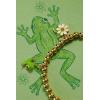 image:imageAlex and Ani Crayola Fan Favorites Forest Green Stretch BraceletShiny Gold