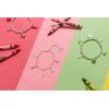 image:imageAlex and Ani Crayola Fan Favorites Forest Green Stretch BraceletShiny Silver