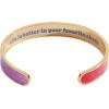 image:imageAlex and Ani Crayola Fan Favorites Rainbow Resin CuffShiny Gold
