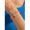 image:imageAlex and Ani Crayola Fan Favorites Scarlet Stretch BraceletShiny Silver
