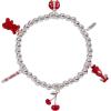 image:imageAlex and Ani Crayola Fan Favorites Scarlet Stretch BraceletShiny Silver