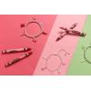 image:imageAlex and Ani Crayola Fan Favorites Scarlet Stretch BraceletShiny Silver
