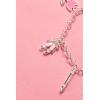 image:imageAlex and Ani Crayola Fan Favorites Tickle Me Pink Charm BraceletShiny Silver