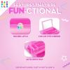 image:imageCaboodles OnTheGoGirl CaseFunfetti Flitter Over Dusty Rose