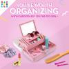 image:imageCaboodles OnTheGoGirl CaseFunfetti Flitter Over Dusty Rose