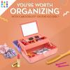image:imageCaboodles OnTheGoGirl CaseViolet Over Tangerine