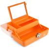 image:imageCaboodles OnTheGoGirl CaseWhite Orange School Spirit