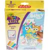 image:imageCrayola Bluey Create amp Color Art Case 75 Pcs Bluey Coloring Pages Stickers amp Markers Kids Art Kit with Storage Case Ages 5Color  Erase Bluey Puzzle Set