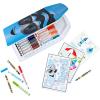 image:imageCrayola Coloring Set with Limited Edition Blue Art Case Limited Edition Crayons 50 Pieces Gifts for KidsBlue