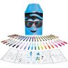 image:imageCrayola Coloring Set with Limited Edition Blue Art Case Limited Edition Crayons 50 Pieces Gifts for KidsBlue