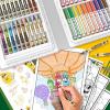 image:imageCrayola Coloring Set with Limited Edition Blue Art Case Limited Edition Crayons 50 Pieces Gifts for KidsYellow