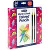 image:imageCrayola Gel Ink Pen Marker Set 14 Matte amp Glitter Pens Gel Pens for Coloring Fine Point Gift for Kids amp Teens Ages 4Blend  Shade