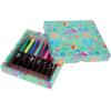 image:imageCrayola Gel Ink Pen Marker Set 14 Matte amp Glitter Pens Gel Pens for Coloring Fine Point Gift for Kids amp Teens Ages 4Blending