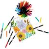 image:imageCrayola Gel Ink Pen Marker Set 14 Matte amp Glitter Pens Gel Pens for Coloring Fine Point Gift for Kids amp Teens Ages 4Color  Detail