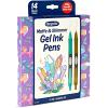 image:imageCrayola Gel Ink Pen Marker Set 14 Matte amp Glitter Pens Gel Pens for Coloring Fine Point Gift for Kids amp Teens Ages 4Gel  Ink