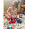 image:imageCrayola Glitter Magnetic PIP Cubes Mini Magnetic Blocks Playset STEM amp Montessori Building amp Educational Toys for Kids Travel Toys for Boys and Girls Ages 3 27Piece Set