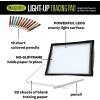 image:imageCrayola Light Up Tracing Pad with Night Mode and Colored Pencil Set Gift Ages 6 7 8 9 10