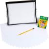 image:imageCrayola Light Up Tracing Pad with Night Mode and Colored Pencil Set Gift Ages 6 7 8 9 10