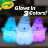 image:imageCrayola Light Ups Reindeer Recolorable Light Up Toy for Kids Reindeer Decor Glow in the Dark Holiday Gift for Kids Ages 4SantaSnowman