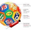 image:imageCrayola Official Soccer Ball  Unisex Kids  Multiplication Size 5Alphabet