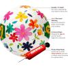 image:imageCrayola Official Soccer Ball  Unisex Kids  Multiplication Size 5Flower