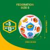 image:imageCrayola Official Soccer Ball  Unisex Kids  Multiplication Size 5Galaxy
