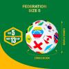 image:imageCrayola Official Soccer Ball  Unisex Kids  Multiplication Size 5International