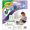 image:imageCrayola PIPMobiles Rolling Chassis Accessory for Magnetic Building Tiles  Add Wheels to Crayola PIPTile Sets  STEM Learning Toy for Kids Ages 3  Creative Educational Toy  2Pack Glitter