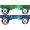 image:imageCrayola PIPMobiles Rolling Chassis Accessory for Magnetic Building Tiles  Add Wheels to Crayola PIPTile Sets  STEM Learning Toy for Kids Ages 3  Creative Educational Toy  2Pack Glitter