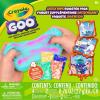image:imageCrayola Satisfying Goo Making Kit Slimy DIY Craft for Kids Sensory Fidget Putty Less Mess Activity Includes Mix Pouches amp Mix Ins Gift for Kids 6Satisfying