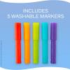 image:imageCrayola Taste Beauty Bathtub Markers Washable Markers for Baths in Green Red Blue Purple and Orange