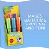 image:imageCrayola Taste Beauty Bathtub Markers Washable Markers for Baths in Green Red Blue Purple and Orange