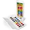 image:imageCrayola Watercolor Paint Set 16 Count Washable Paint for Kids 1 Paint Brush Arts amp Crafts Supplies Assorted Colors Ages 4