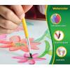 image:imageCrayola Watercolor Paint Set 16 Count Washable Paint for Kids 1 Paint Brush Arts amp Crafts Supplies Assorted Colors Ages 4
