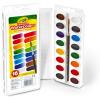 image:imageCrayola Watercolor Paint Set 16 Count Washable Paint for Kids 1 Paint Brush Arts amp Crafts Supplies Assorted Colors Ages 4