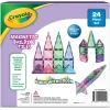 image:imageCreateOn Crayola Bold Magnetic Tiles Building Set for Kids Magnetic Tiles Kids Building Toys STEM and Montessori Toys for Boys and Girls Ages 3 24Piece Set BoldGlitter