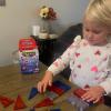 image:imageCreateOn Crayola Red White amp Blue Glitter PIP Magnetic Tiles Magnetic Kids Building Toys Classroom Sensory Blocks STEM Learning Travel Toys for Boys and Girls 27Piece Set
