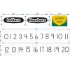 image:imageEureka 847818 Crayola Crayons Mini Alphabet Bulletin Board Set for Teachers and Classrooms Multicolor 31pcs