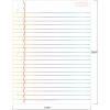 image:imageThe Peel People Dry Erase Board  Notepad Paper Design Whiteboard for School Presentations or Classroom Projects Great for Teachers and Kids Large Size White
